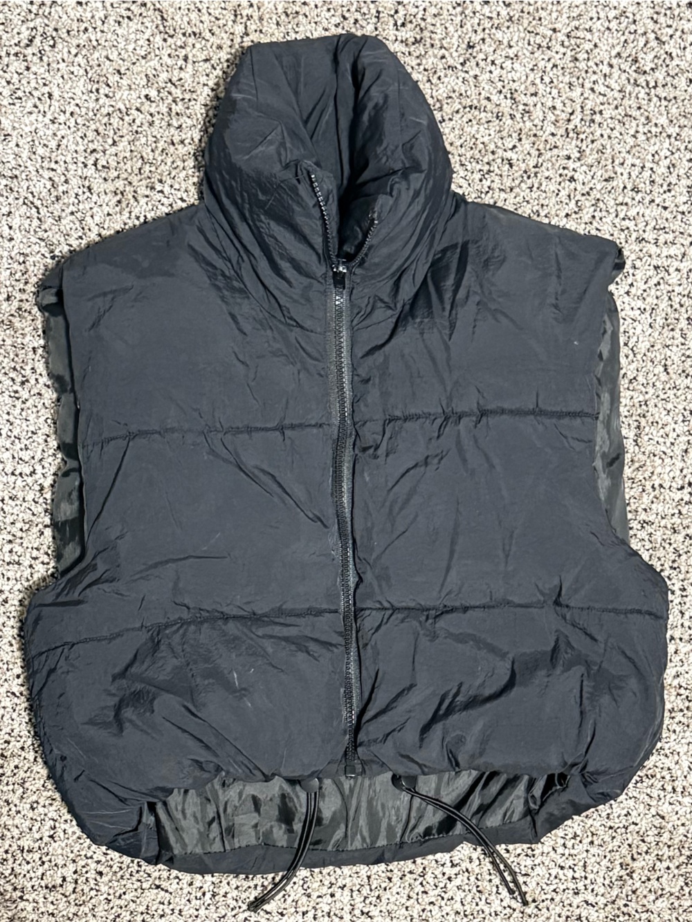 Black Puffer Vest